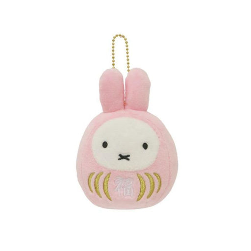 Sekiguchi Miffy Lucky Daruma Sakura Keychain H12 x W8cm by Dick Bruna- Japan Figure Store - #1 Bring To You The Best Japanese Goods