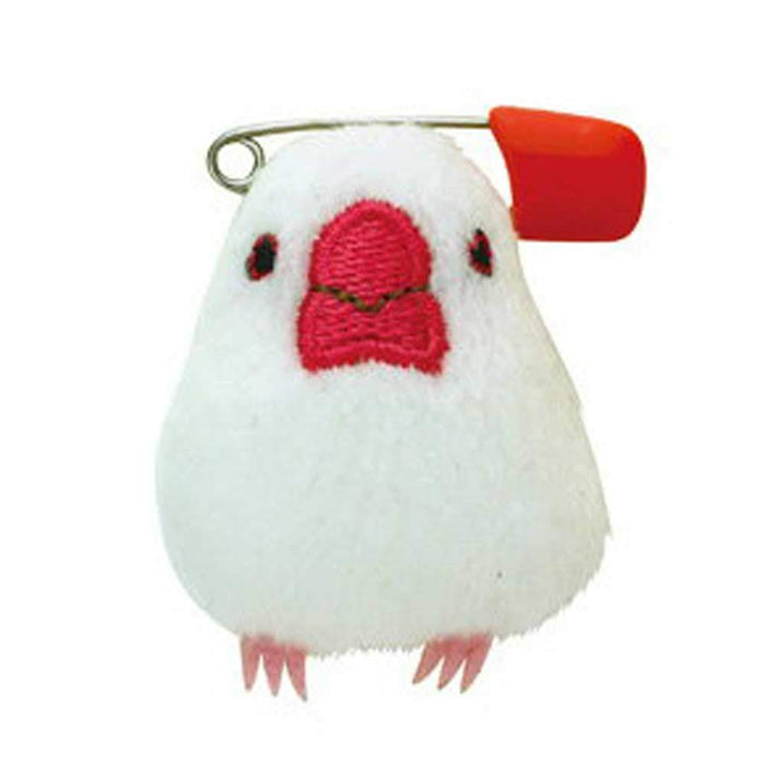 Sekiguchi Kotori Collection Off-White Sparrow Plush Badge- Japan Figure Store - #1 Bring To You The Best Japanese Goods