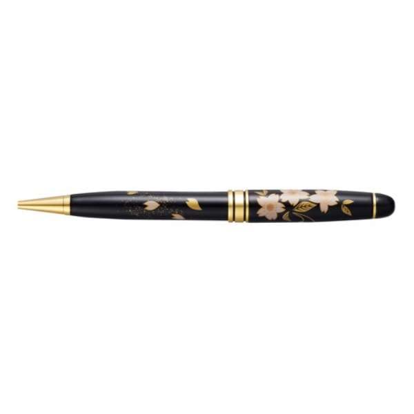 Sekisei Wajima Lacquer Maki-E Gafu Ballpoint Pen Ax-8806 Sakura- Japan Figure Store - #1 Bring To You The Best Japanese Goods