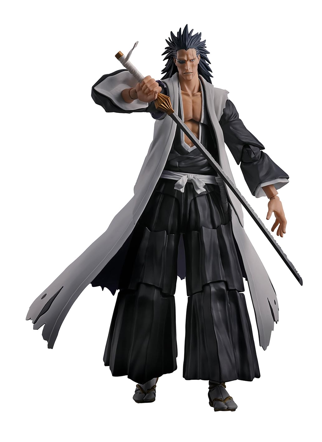 Bandai Spirits SH Figuarts Bleach Kenpachi Zaraki 170mm PVC ABS Figure- Japan Figure Store - #1 Bring To You The Best Japanese Goods