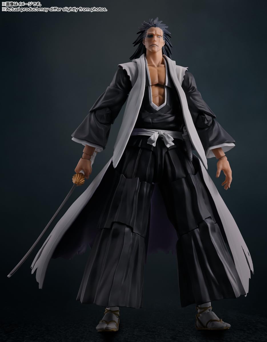 Bandai Spirits SH Figuarts Bleach Kenpachi Zaraki 170mm PVC ABS Figure- Japan Figure Store - #1 Bring To You The Best Japanese Goods