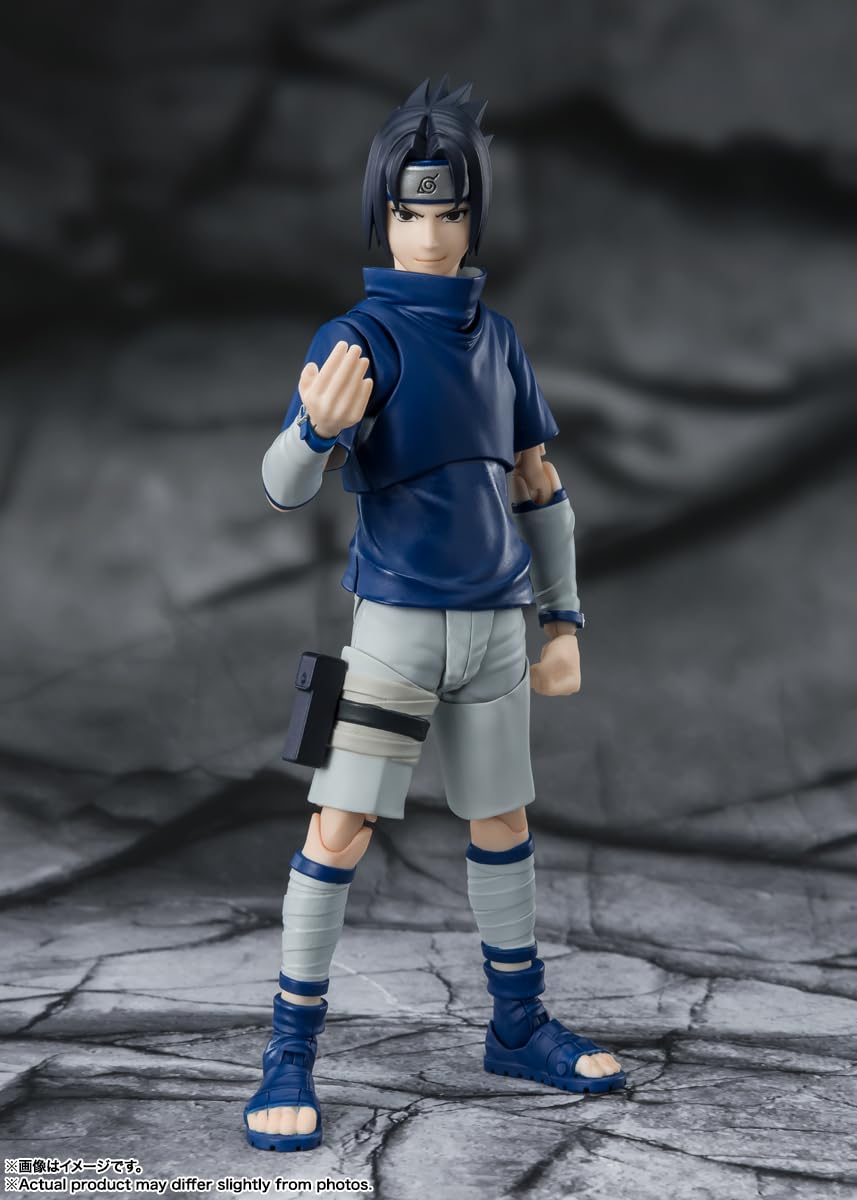 Bandai Spirits Sh Figuarts Uchiha Sasuke Ninja Figure ABS/PVC 135mm B64937- Japan Figure Store - #1 Bring To You The Best Japanese Goods
