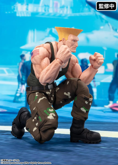Bandai Spirits SH Figuarts Street Fighter Guile Outfit 2 160mm ABS PVC Figure- Japan Figure Store - #1 Bring To You The Best Japanese Goods