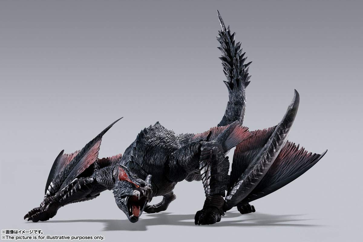 BANDAI S.H. Monsterarts Nargacuga Figure Monster Hunter World: Iceborne- Japan Figure Store - #1 Bring To You The Best Japanese Goods