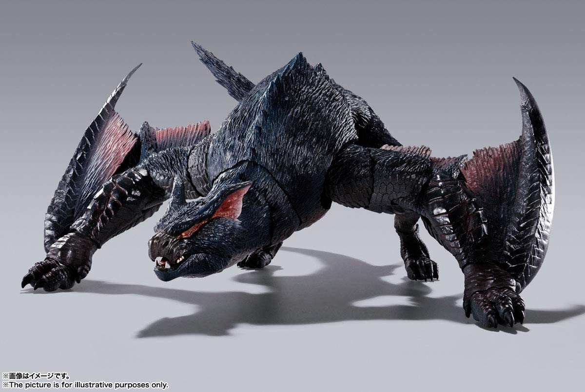 BANDAI S.H. Monsterarts Nargacuga Figure Monster Hunter World: Iceborne- Japan Figure Store - #1 Bring To You The Best Japanese Goods