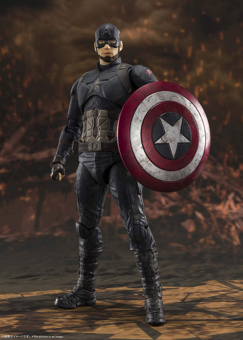 BANDAI S.H. Figuarts Captain America Final Battle Edition Figure Avengers: Endgame No.130- Japan Figure Store - #1 Bring To You The Best Japanese Goods