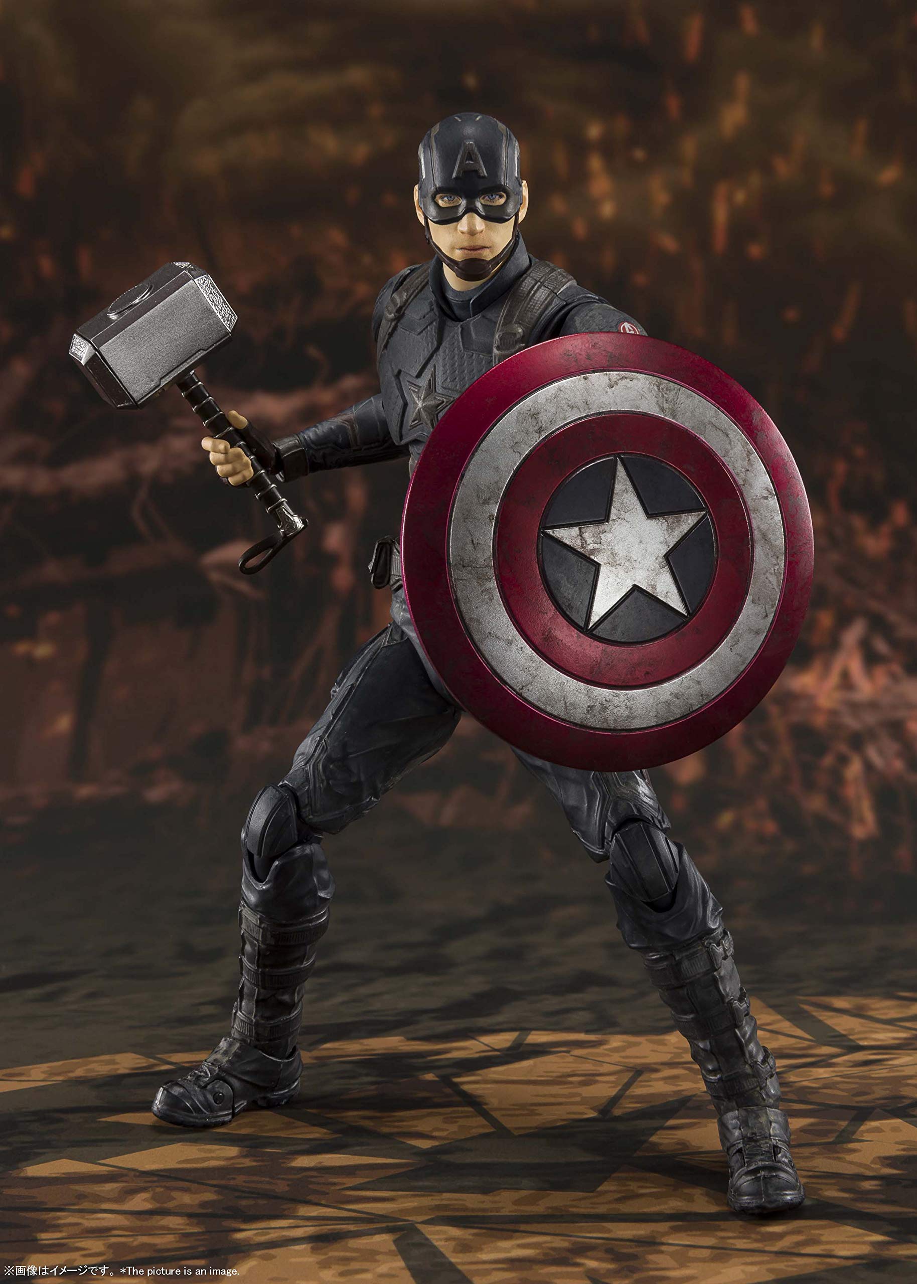 BANDAI S.H. Figuarts Captain America Final Battle Edition Figure Avengers: Endgame No.130- Japan Figure Store - #1 Bring To You The Best Japanese Goods
