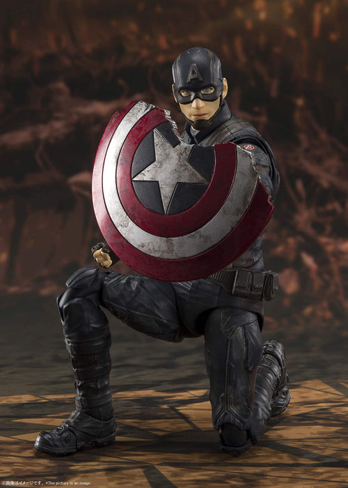 BANDAI S.H. Figuarts Captain America Final Battle Edition Figure Avengers: Endgame No.130- Japan Figure Store - #1 Bring To You The Best Japanese Goods