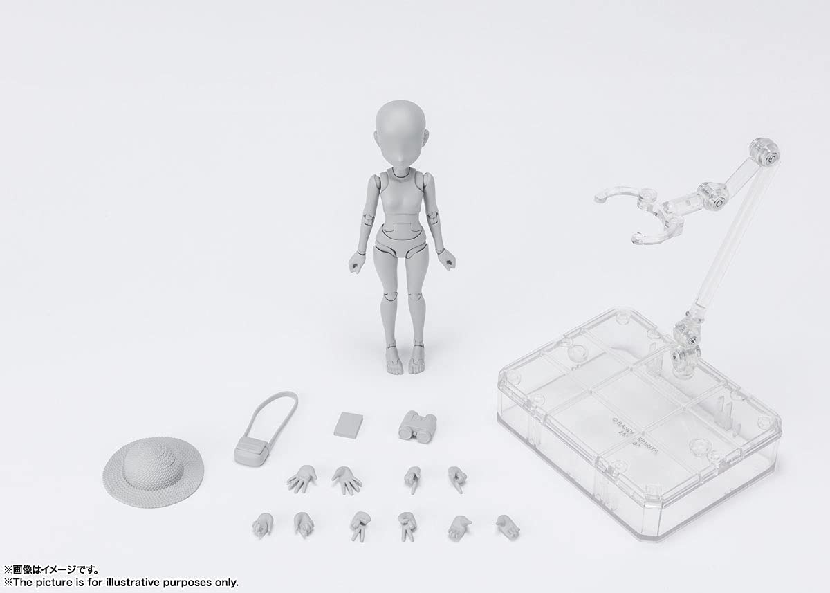 BANDAI S.H. Figuarts Body-Chan -Sugimori Ken- Edition Dx Set Figure Gray Color Ver.- Japan Figure Store - #1 Bring To You The Best Japanese Goods
