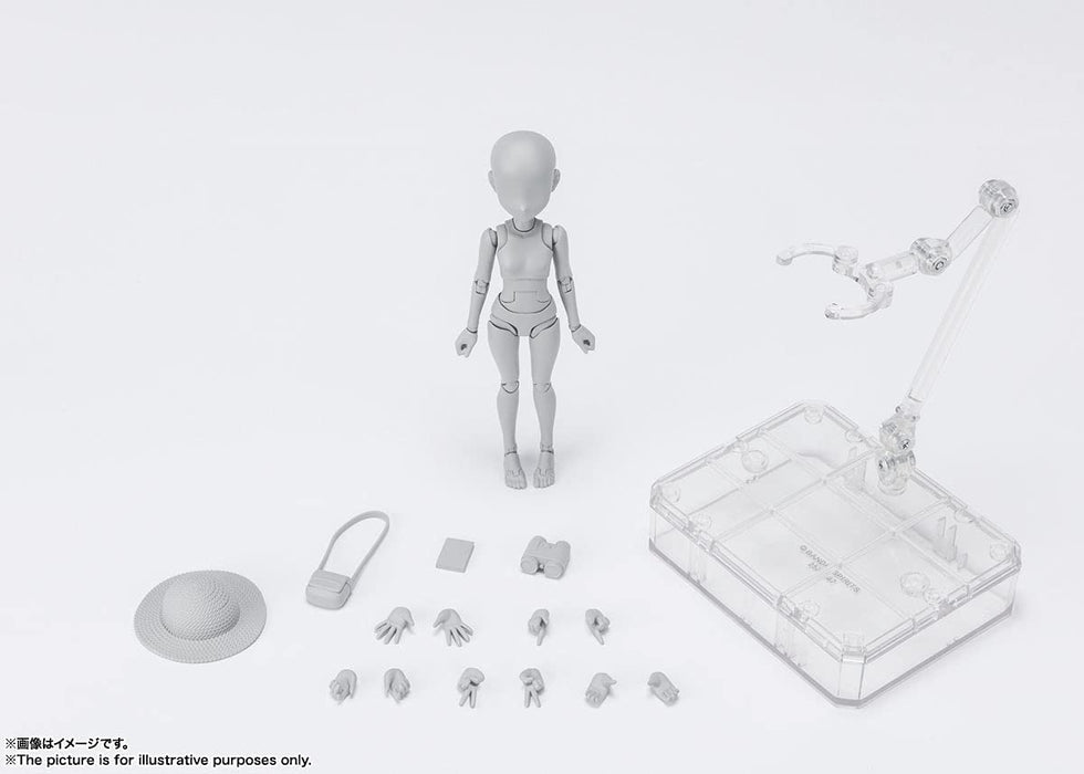 BANDAI S.H. Figuarts Body-Chan -Sugimori Ken- Edition Dx Set Figure Gray Color Ver.- Japan Figure Store - #1 Bring To You The Best Japanese Goods