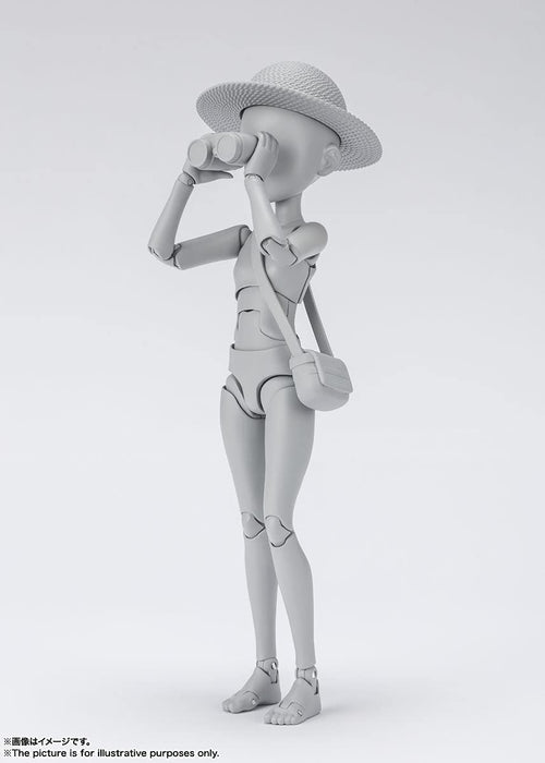 BANDAI S.H. Figuarts Body-Chan -Sugimori Ken- Edition Dx Set Figure Gray Color Ver.- Japan Figure Store - #1 Bring To You The Best Japanese Goods