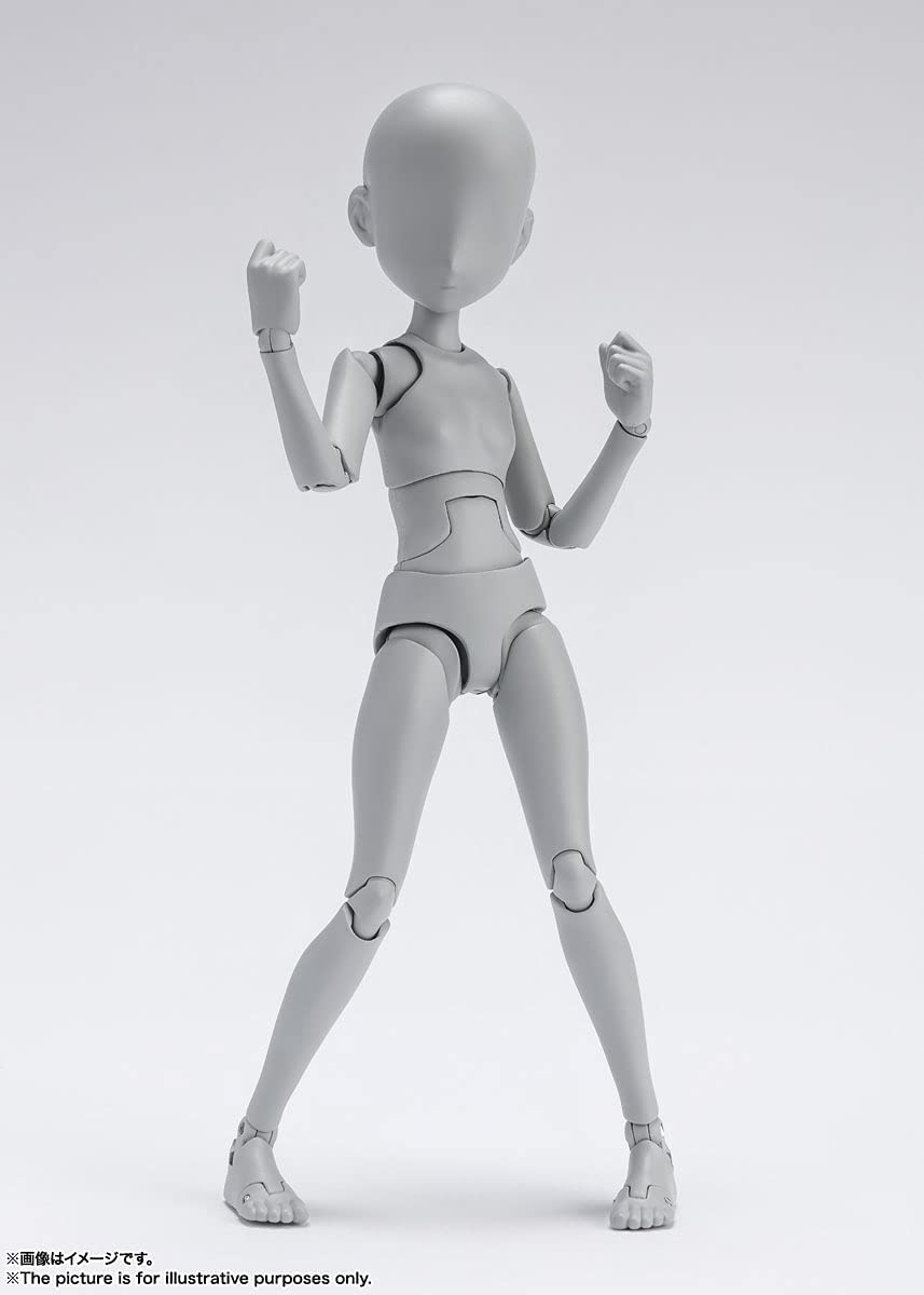 BANDAI S.H. Figuarts Body-Chan -Sugimori Ken- Edition Dx Set Figure Gray Color Ver.- Japan Figure Store - #1 Bring To You The Best Japanese Goods