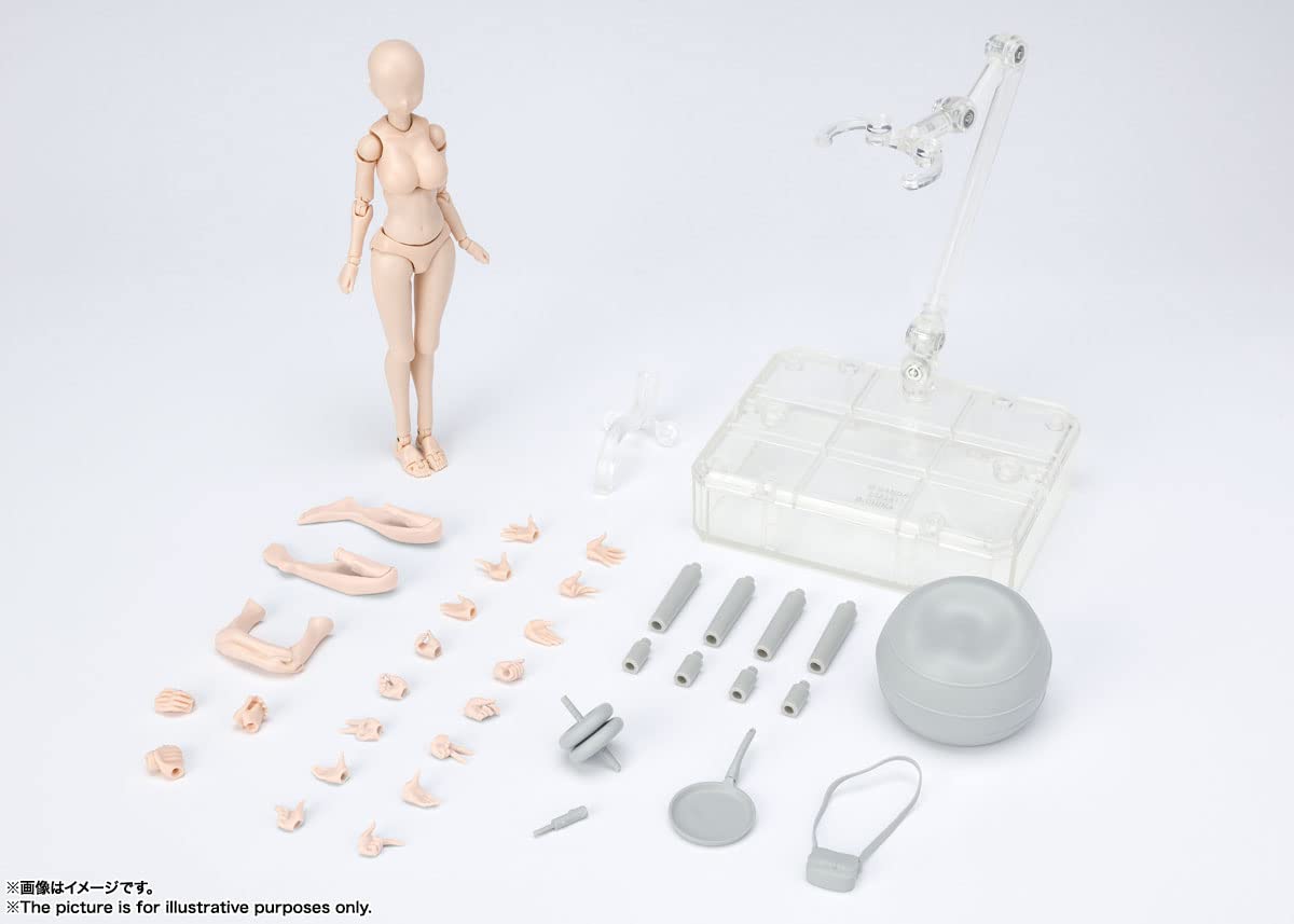 BANDAI S.H. Figuarts Body Chan -Kentaro Yabuki- Edition Dx Set Pale Orange Color Ver. Figure- Japan Figure Store - #1 Bring To You The Best Japanese Goods
