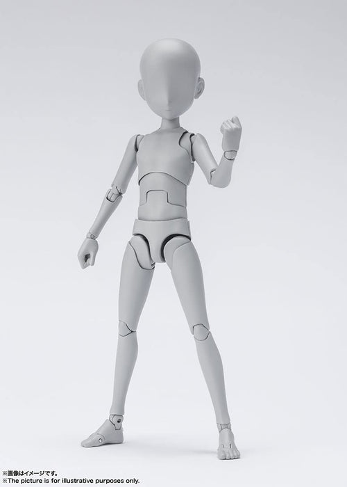 BANDAI S.H. Figuarts Body-Kun -Sugimori Ken- Edition Dx Set Figure Gray Color Ver.- Japan Figure Store - #1 Bring To You The Best Japanese Goods