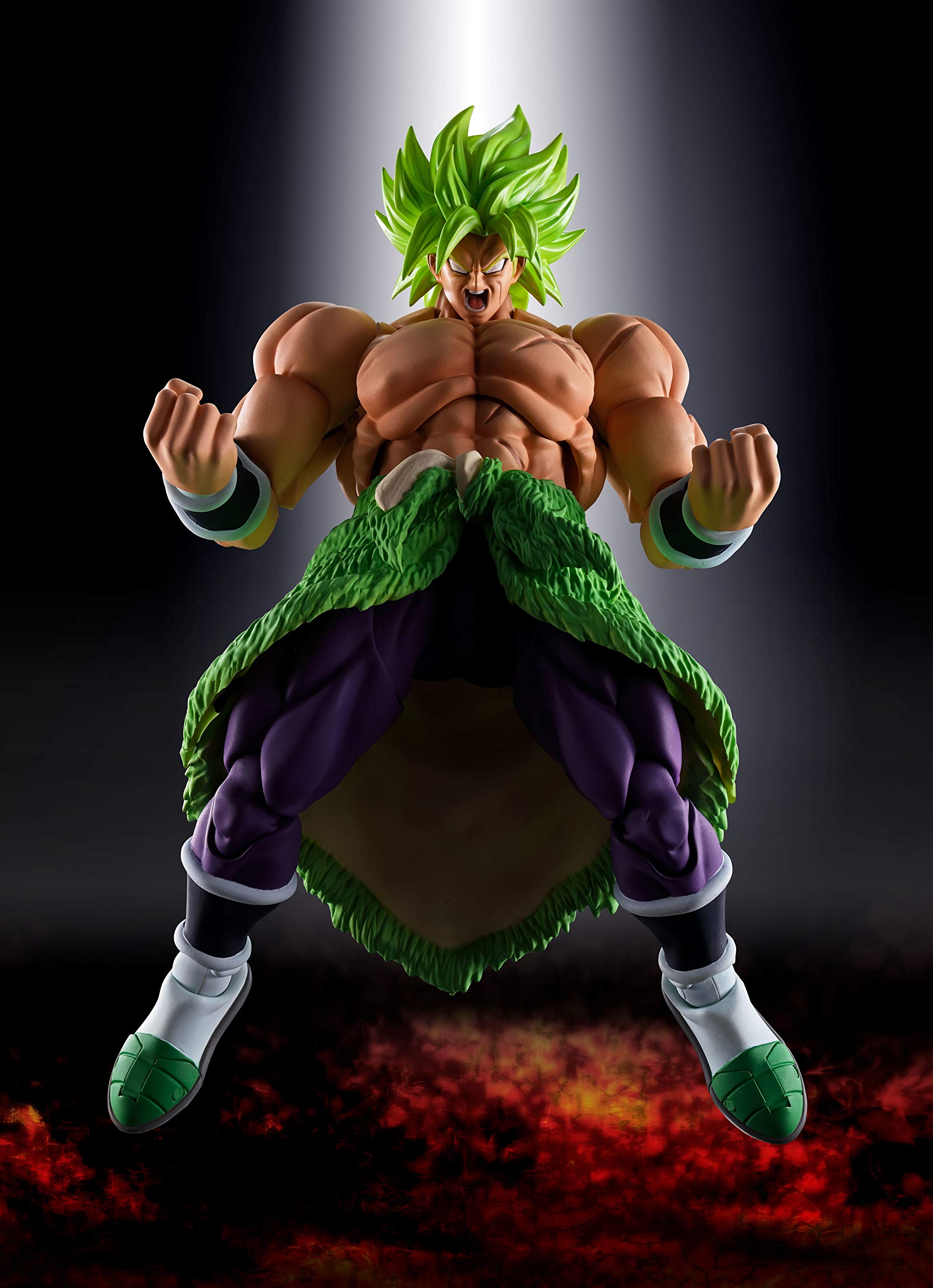 Shfiguarts Dragon Ball Super Saiyan Broly Full Power Approx. 220Mm Abs Pvc Pre-Painted Movable Figure- Japan Figure Store - #1 Bring To You The Best Japanese Goods