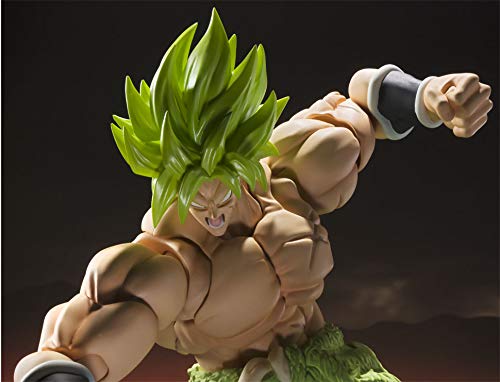 Shfiguarts Dragon Ball Super Saiyan Broly Full Power Approx. 220Mm Abs Pvc Pre-Painted Movable Figure- Japan Figure Store - #1 Bring To You The Best Japanese Goods