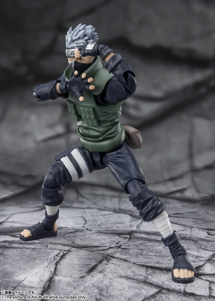 BANDAI S.H. Figuarts Kakashi Hatake -Yuumei Todoroku Sharingan No Eiyu- Naruto Shippuden- Japan Figure Store - #1 Bring To You The Best Japanese Goods