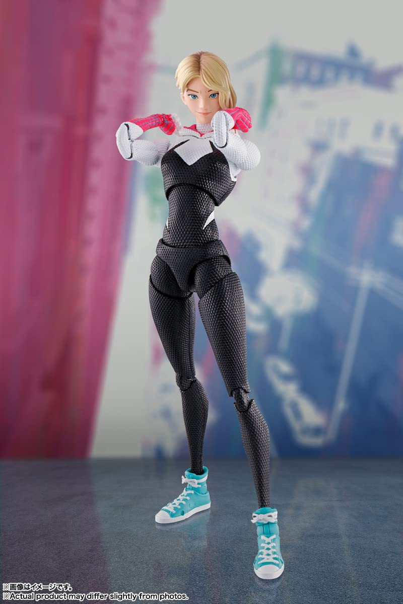 Bandai Spirits Shfiguarts Spider-Gwen 150Mm Abs Pvc Action Figure - Spider-Man Across Spider-Verse Japan- Japan Figure Store - #1 Bring To You The Best Japanese Goods
