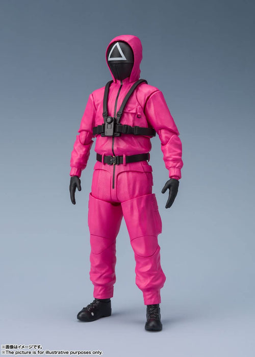 Bandai Spirits S.H.Figuarts Squid Game Masked Soldier Japanese Painted Action Figure- Japan Figure Store - #1 Bring To You The Best Japanese Goods