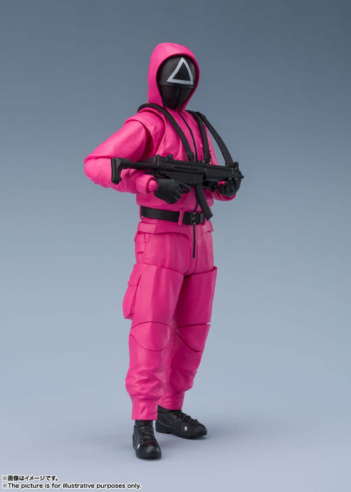 Bandai Spirits S.H.Figuarts Squid Game Masked Soldier Japanese Painted Action Figure- Japan Figure Store - #1 Bring To You The Best Japanese Goods