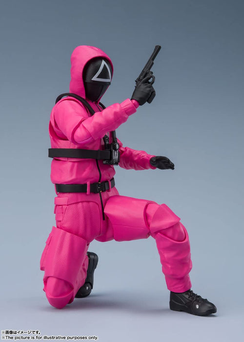Bandai Spirits S.H.Figuarts Squid Game Masked Soldier Japanese Painted Action Figure- Japan Figure Store - #1 Bring To You The Best Japanese Goods
