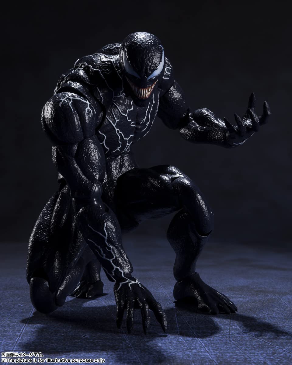 Bandai Spirits Venom: Let There Be Carnage Venom Japanese Painted Action Figure- Japan Figure Store - #1 Bring To You The Best Japanese Goods