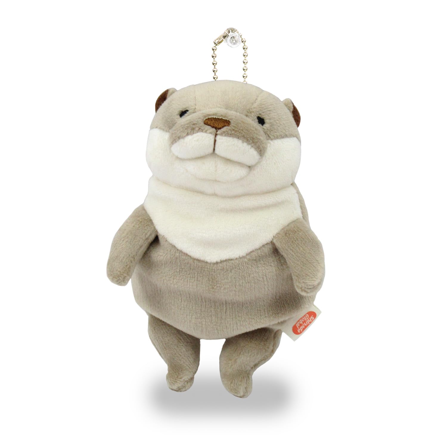 Shinada Global Mochi Otter Gray Mini 7x5x14cm MOKW-0088G- Japan Figure Store - #1 Bring To You The Best Japanese Goods