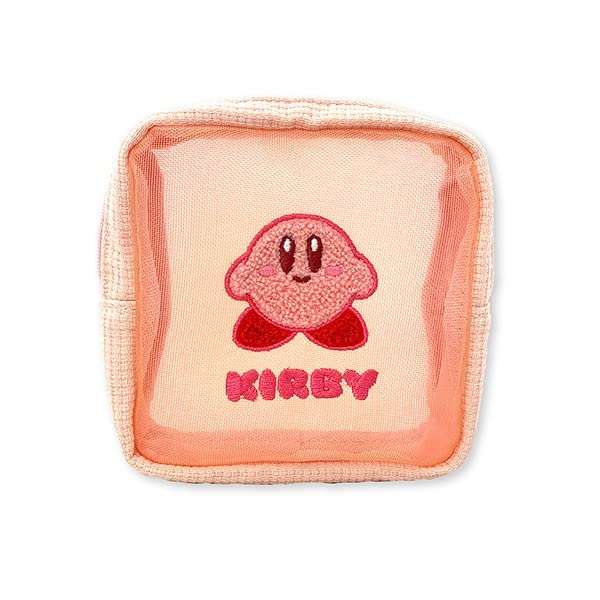 Sk Japan Kirby'S Dream Land Mesh Pouch Pink | Japan Character Fancy Division- Japan Figure Store - #1 Bring To You The Best Japanese Goods