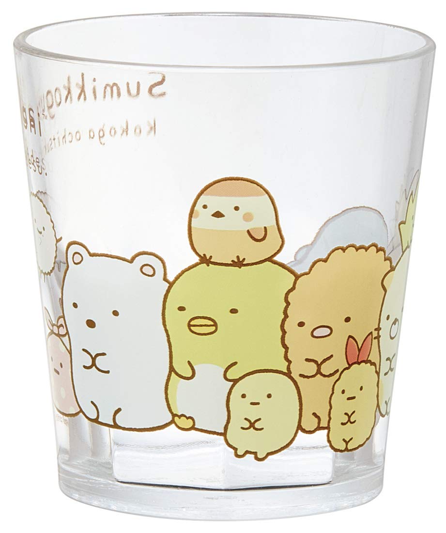 Skater Acrylic Cup 280Ml Sumikko Gurashi Ksa4 Clear- Japan Figure Store - #1 Bring To You The Best Japanese Goods