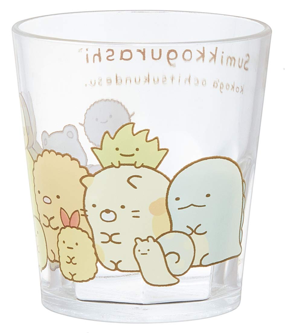 Skater Acrylic Cup 280Ml Sumikko Gurashi Ksa4 Clear- Japan Figure Store - #1 Bring To You The Best Japanese Goods