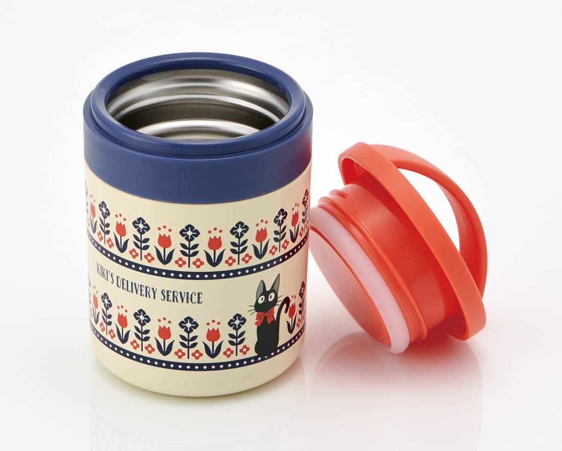 Thermal And Cold Insulated Delica Pot Modern Flower Ljfc3Ag Kiki'S Delivery Service- Japan Figure Store - #1 Bring To You The Best Japanese Goods