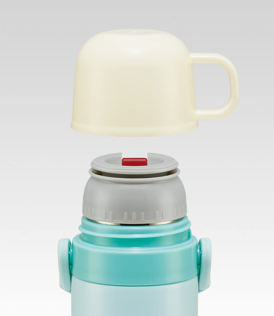 Skater Children&S 2-Way Stainless Kids Water Bottle With Cup 430Ml Sumikko Gurashi Gakuen Girls Skdc4-A- Japan Figure Store - #1 Bring To You The Best Japanese Goods