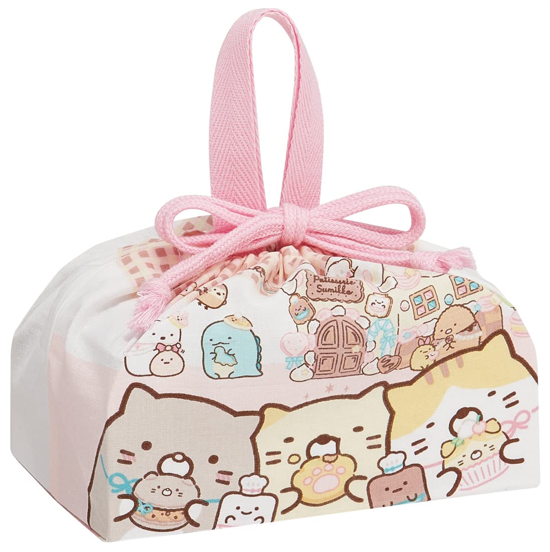 Skater Children&S Bento Drawstring Bag Sumikko Gurashi Candy Store Made In Japan Kb7-A- Japan Figure Store - #1 Bring To You The Best Japanese Goods