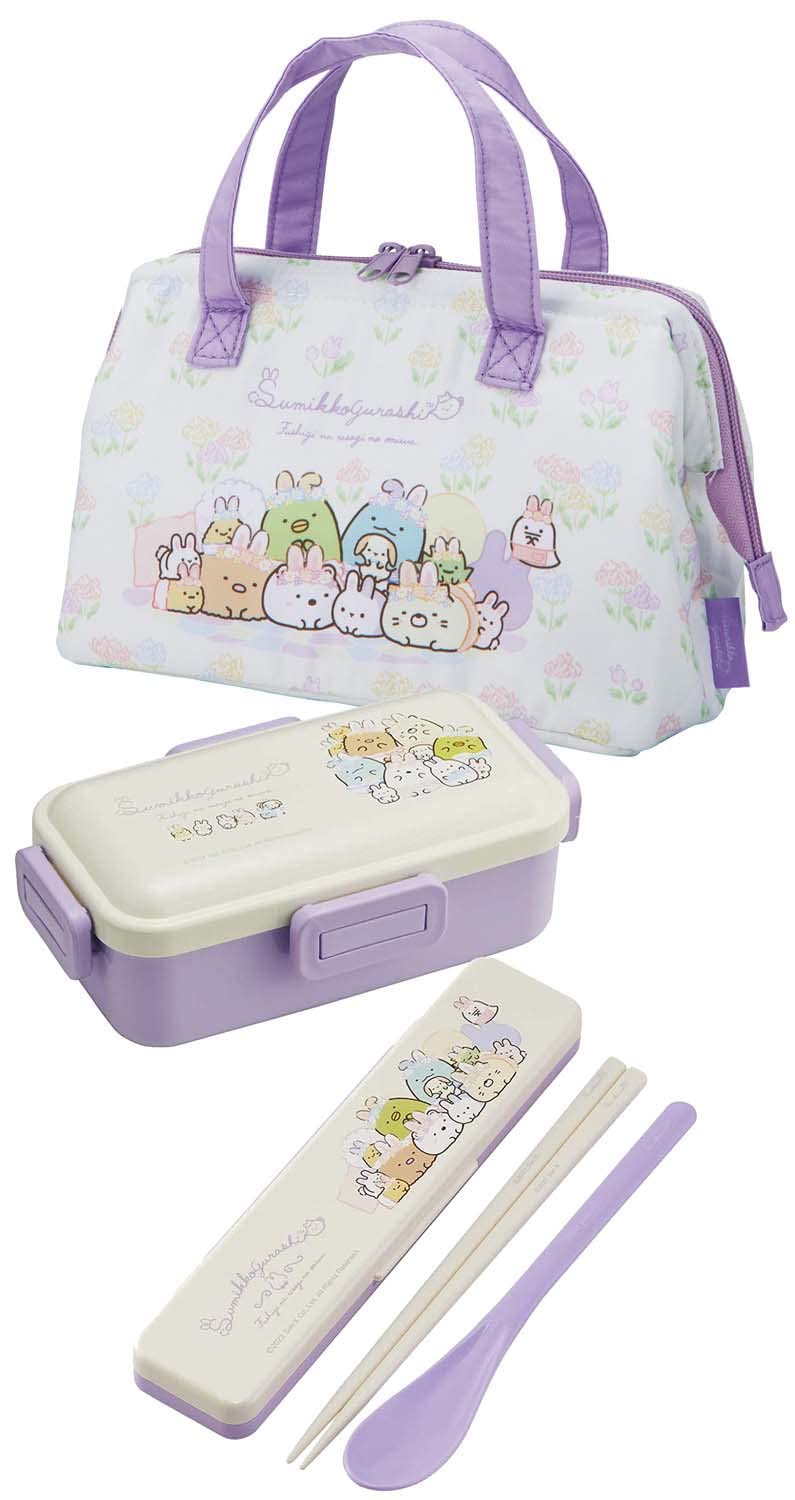 SKATER Insulated Lunch Bag Sumikko Gurashi Rabbit Garden- Japan Figure Store - #1 Bring To You The Best Japanese Goods