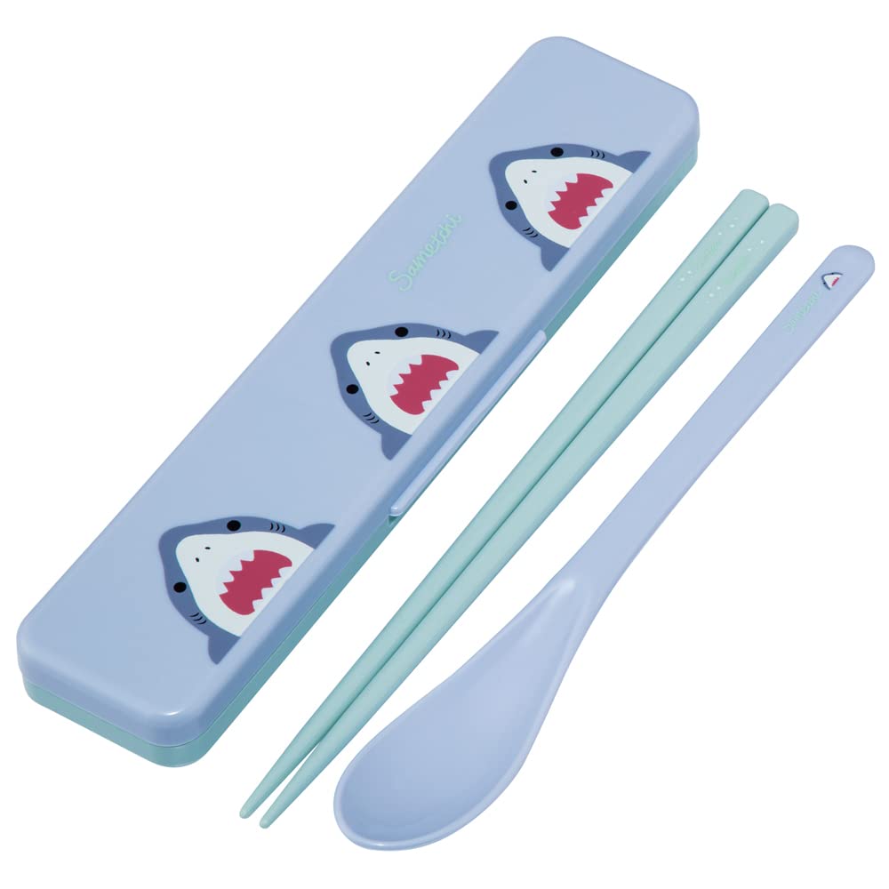 Skater 18cm Antibacterial Combi Set Spoon & Chopsticks Japan CCS3SAAG-A- Japan Figure Store - #1 Bring To You The Best Japanese Goods