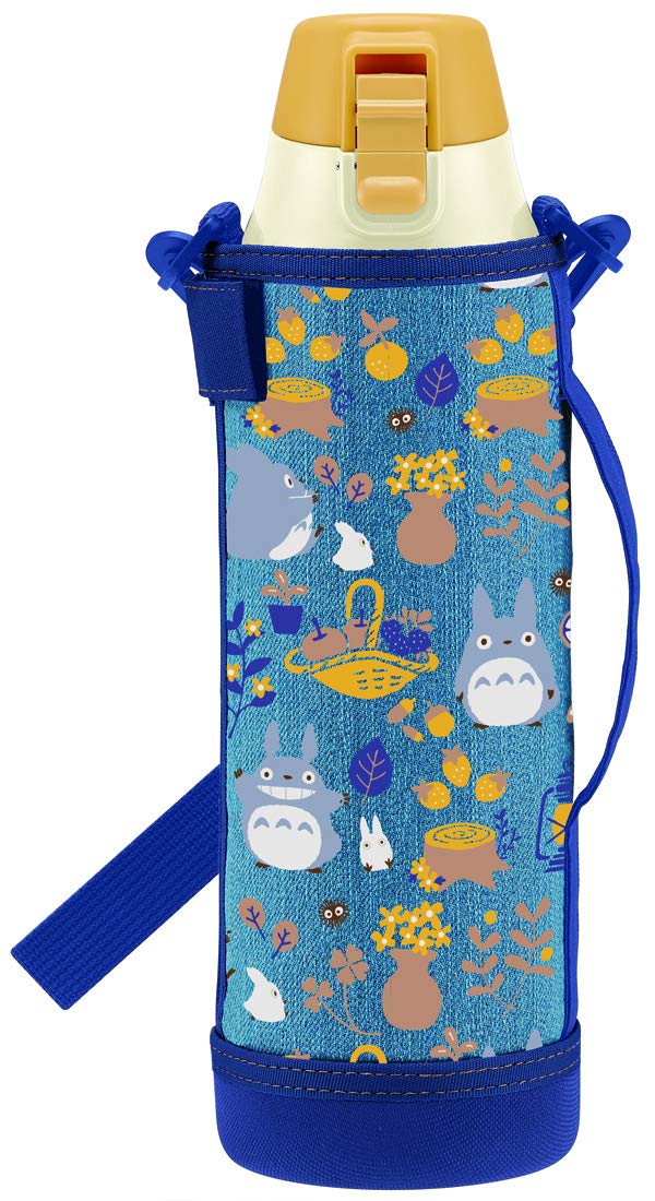 Skater 990ml Totoro Ghibli Water Bottle w/Cover KSDC10S- Japan Figure Store - #1 Bring To You The Best Japanese Goods