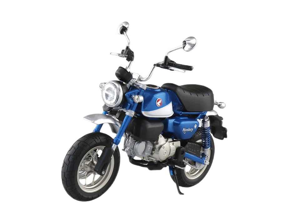 AOSHIMA Skynet 1/12 Honda Monkey 125 Glittering Blue Finished Model- Japan Figure Store - #1 Bring To You The Best Japanese Goods