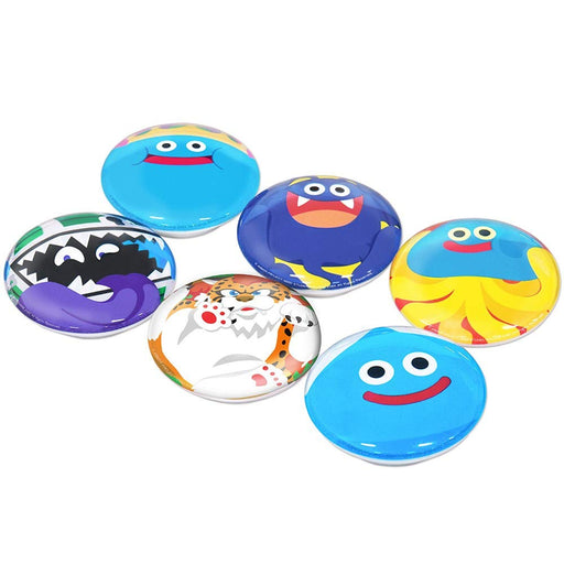 Square Enix Smile Slime Glass Magnet Gyugyutto Monster Ver. Set Of 12 - Dragon Quest Magnets- Japan Figure Store - #1 Bring To You The Best Japanese Goods