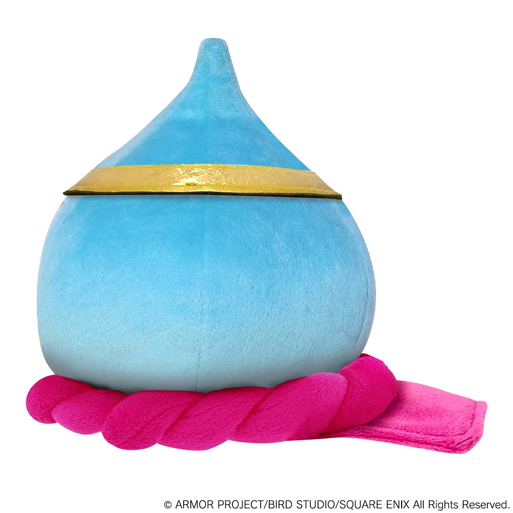 Square Enix Dragon Quest Smile Slime Plush Hero Slime M Size 35th Anniversary Plush Ver- Japan Figure Store - #1 Bring To You The Best Japanese Goods