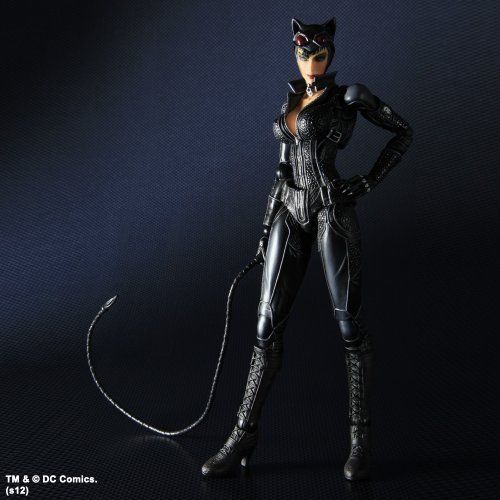Square Enix Batman Arkham City Play Arts Kai Catwomen Figure- Japan Figure Store - #1 Bring To You The Best Japanese Goods