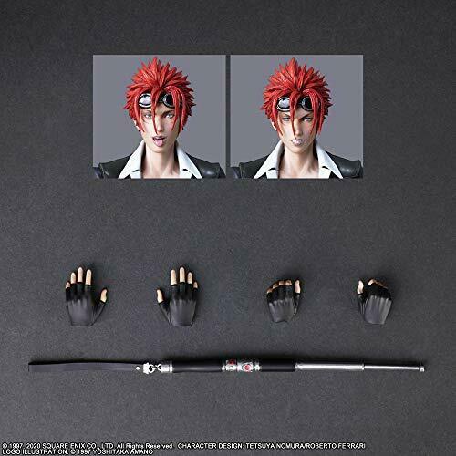 Square Enix Final Fantasy Vii Remake Play Arts Kai Reno Figure- Japan Figure Store - #1 Bring To You The Best Japanese Goods