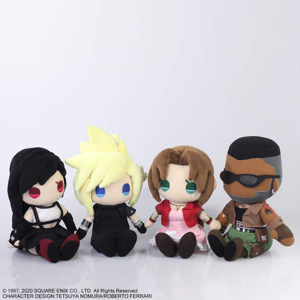 Square Enix FFVII Remake Plush Cloud Strife W140xD130xH215mm- Japan Figure Store - #1 Bring To You The Best Japanese Goods