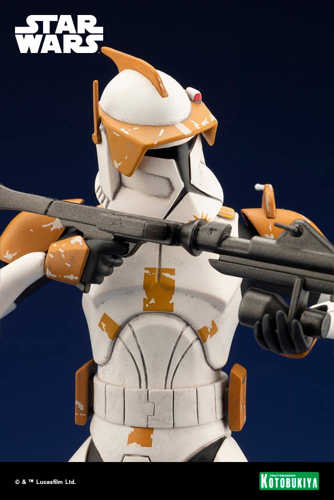 Kotobukiya Star Wars Clone Wars Commander Cody 1/10 Pvc Figure Japan- Japan Figure Store - #1 Bring To You The Best Japanese Goods