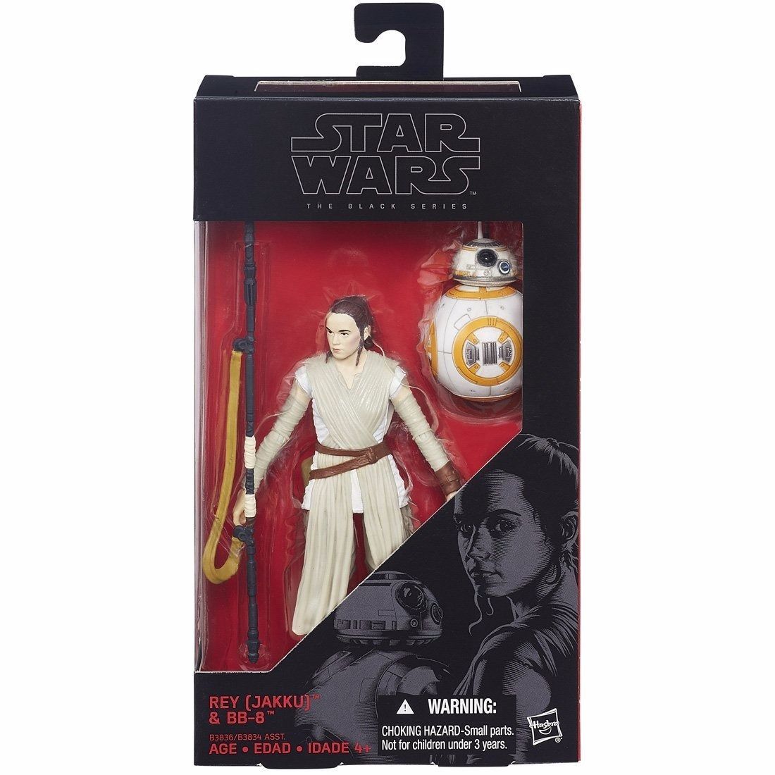 Star Wars The Force Awakens Black Series 6 Inch Figure Rey & Bb-8 Takara Tomy- Japan Figure Store - #1 Bring To You The Best Japanese Goods