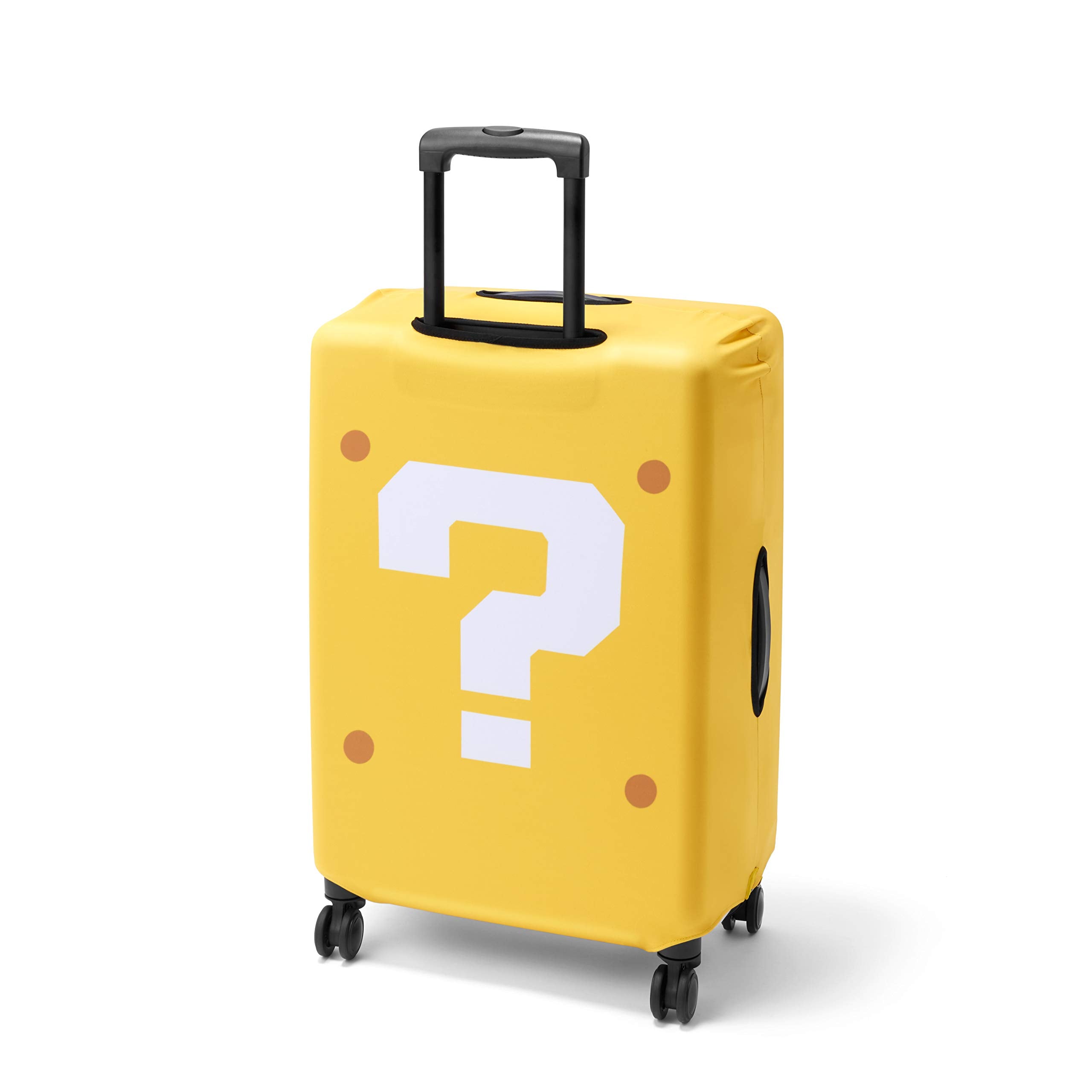NINTENDO Super Mario Travel Luggage Cover Question Block- Japan Figure Store - #1 Bring To You The Best Japanese Goods