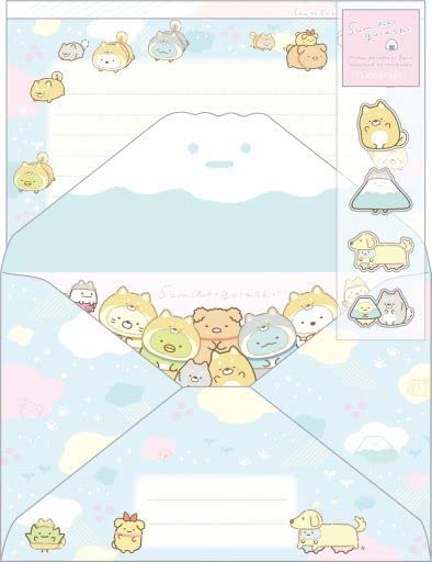 San-X Sumikko Gurashi Koinu And Dog Play Series Letter Set Lh74502- Japan Figure Store - #1 Bring To You The Best Japanese Goods