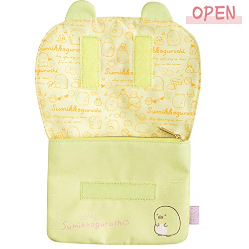 SAN-X Sumikko Gurashi Multi Pocket Pouch Penguin?- Japan Figure Store - #1 Bring To You The Best Japanese Goods