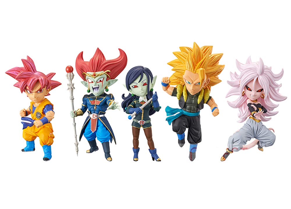 Banpresto Super Dragon Ball Heroes World Collectable Figure Vol.6 Set Of 5 - Japan- Japan Figure Store - #1 Bring To You The Best Japanese Goods