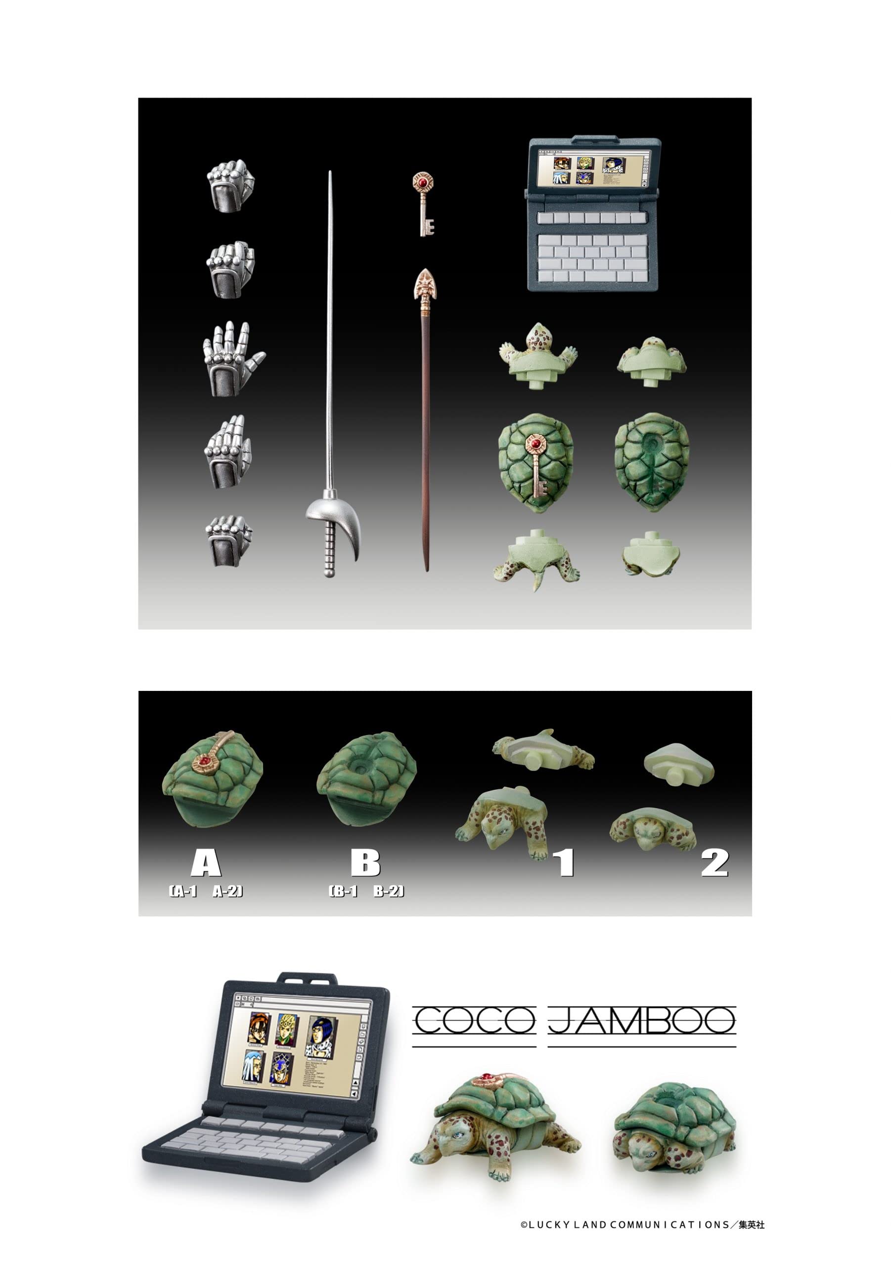 MEDICOS Super Action Statue Silver Chariot Jojo'S Bizarre Adventure: Golden Wind- Japan Figure Store - #1 Bring To You The Best Japanese Goods