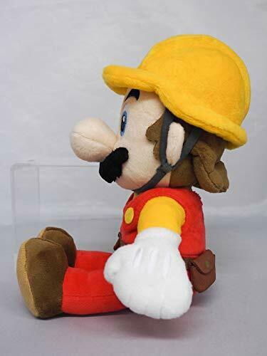 Super Mario Maker 2 Builder Mario Plush Doll Stuffed Toy Size S- Japan Figure Store - #1 Bring To You The Best Japanese Goods